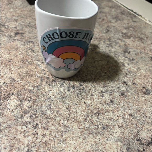 Choose Happy White Ceramic Mug - Picture 2 of 4